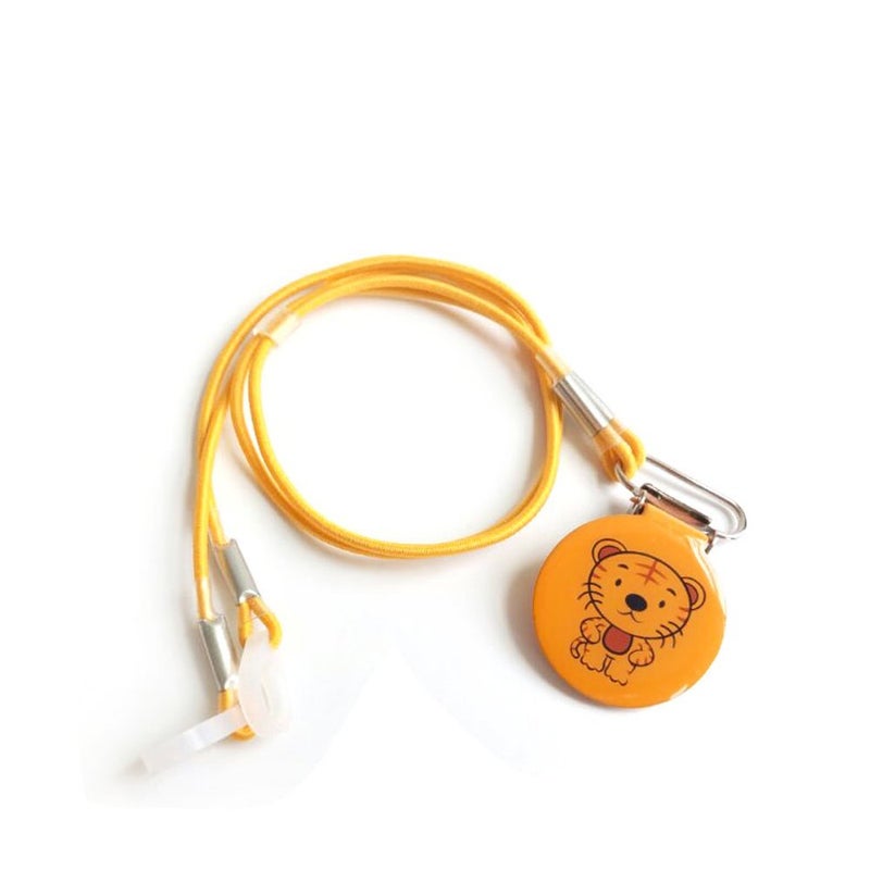 SoundLink Hearing Aid Clips Hearing Aids Holder Protector Protection for BTE and ITE with Cartoon Design (Tiger) - Image 1